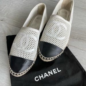 CHANEL Mesh Espadrilles